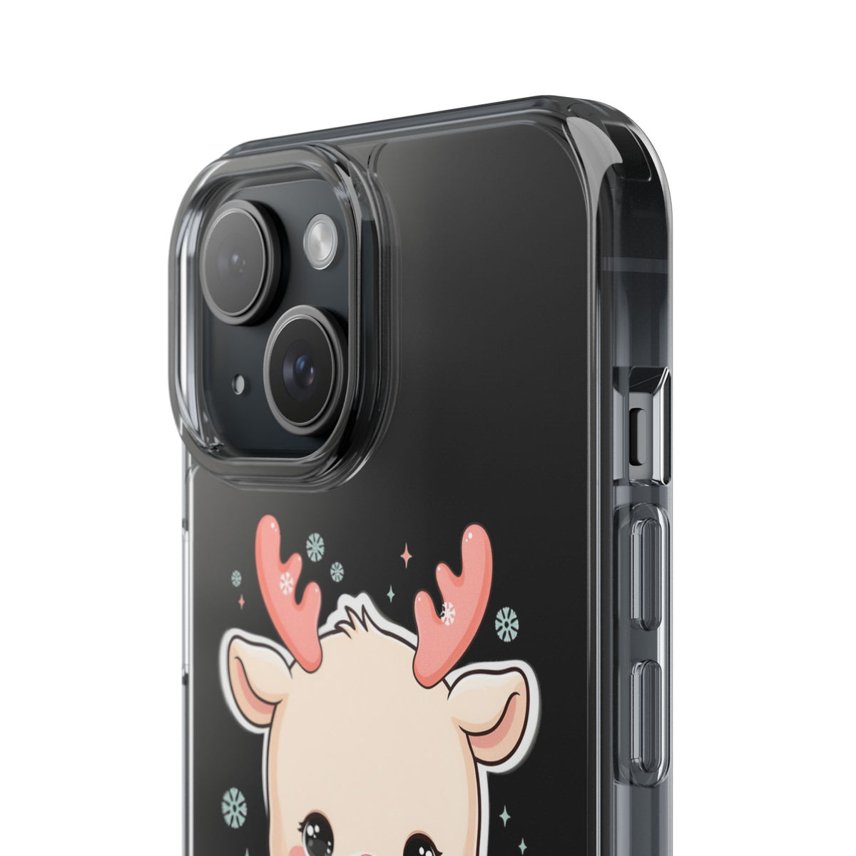 Kawaii Reindeer Phone Case for a Sweet Winter Cheer