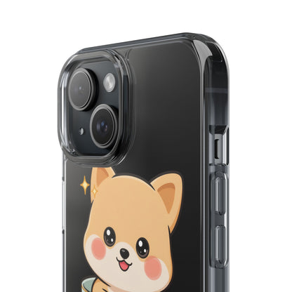 Kawaii Shiba Inu Phone Case – Cute Puppy in a Teacup