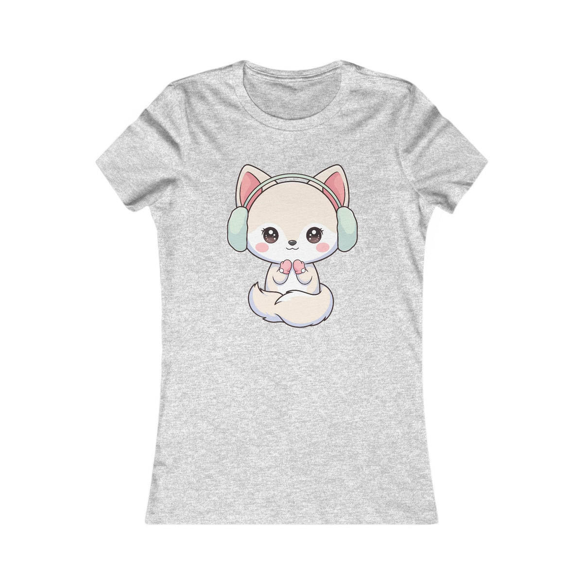 Kawaii Arctic Fox T-Shirt for Cute Animal Lovers