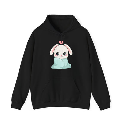 Kawaii Bunny Hoodie for Cozy Couch Days