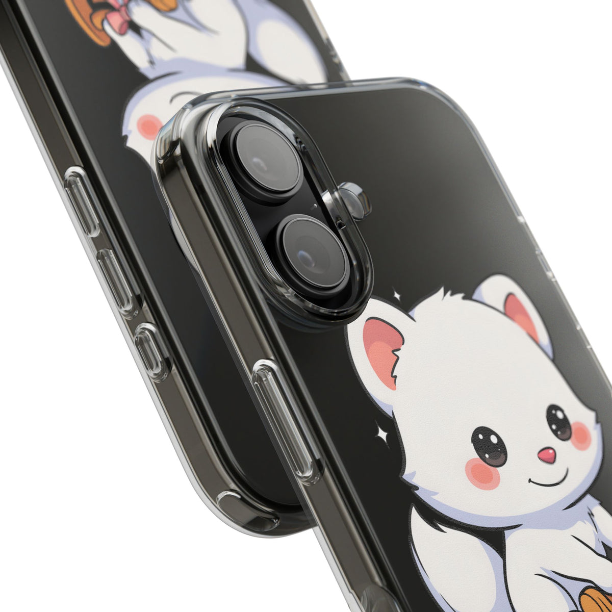 Kawaii Arctic Fox Phone Case for Cute Animal Lovers