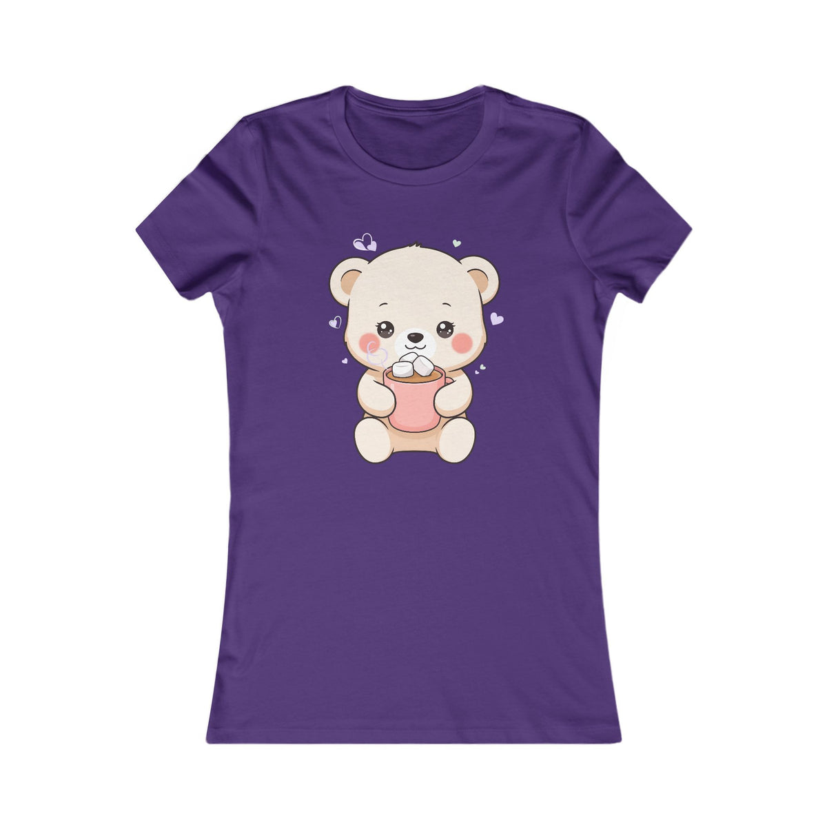 Kawaii Polar Bear Cocoa Tee for Cozy Cute Style