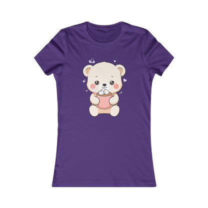 Kawaii Polar Bear Cocoa Tee for Cozy Cute Style