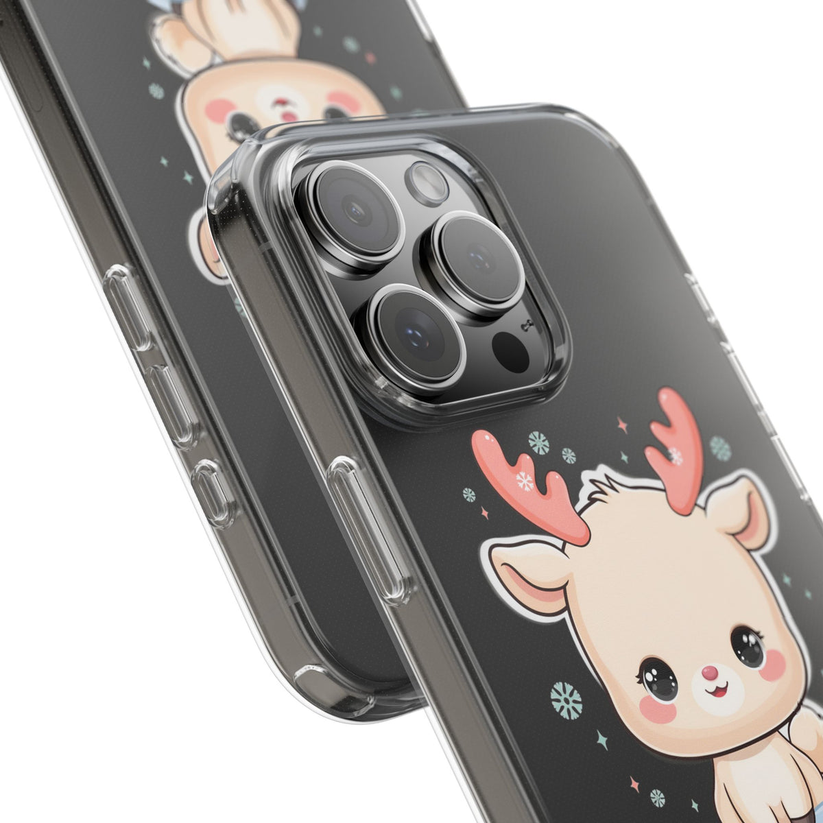 Kawaii Reindeer Phone Case for a Sweet Winter Cheer