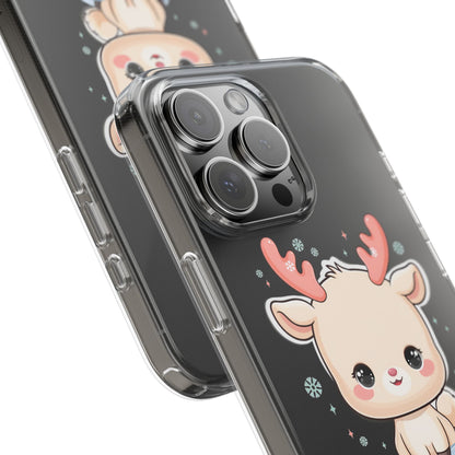 Kawaii Reindeer Phone Case for a Sweet Winter Cheer