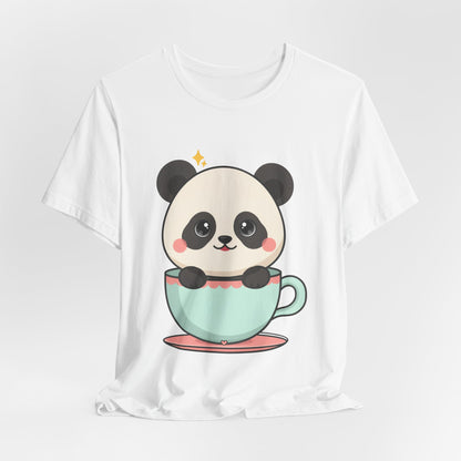 Kawaii Panda T-Shirt, Cute Teacup Panda Tee