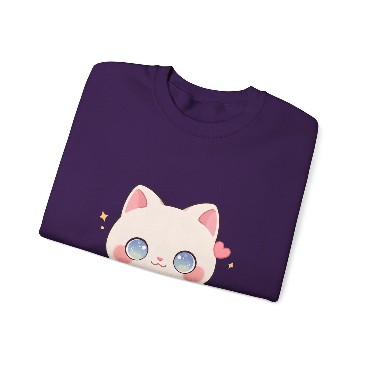 Kawaii Gamer Cat Sweatshirt for Cozy Gaming Nights