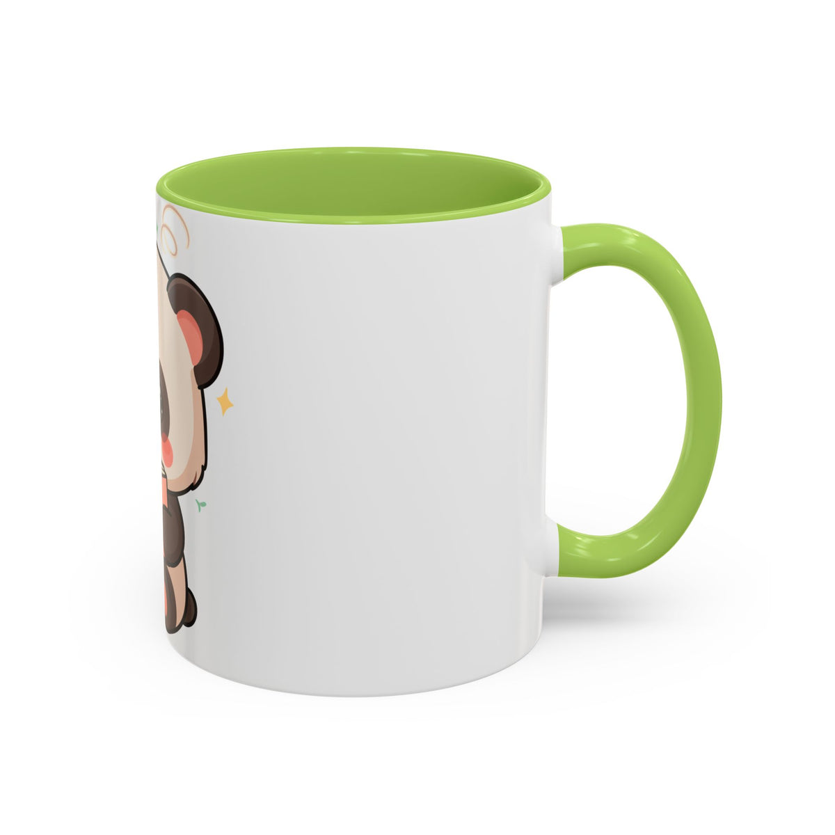 Kawaii Panda Reading Mug, Cute Book Lover Coffee Cup
