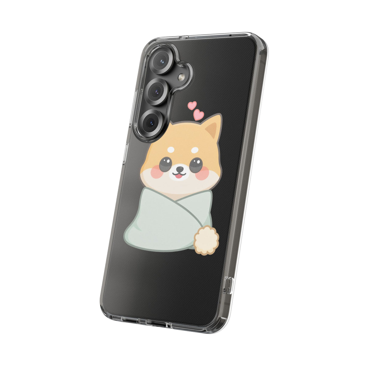 Kawaii Shiba Inu Phone Case, Cozy Valentine Gift