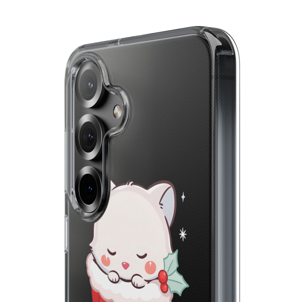 Christmas Fox Phone Case, Cute Holiday Stocking Gift