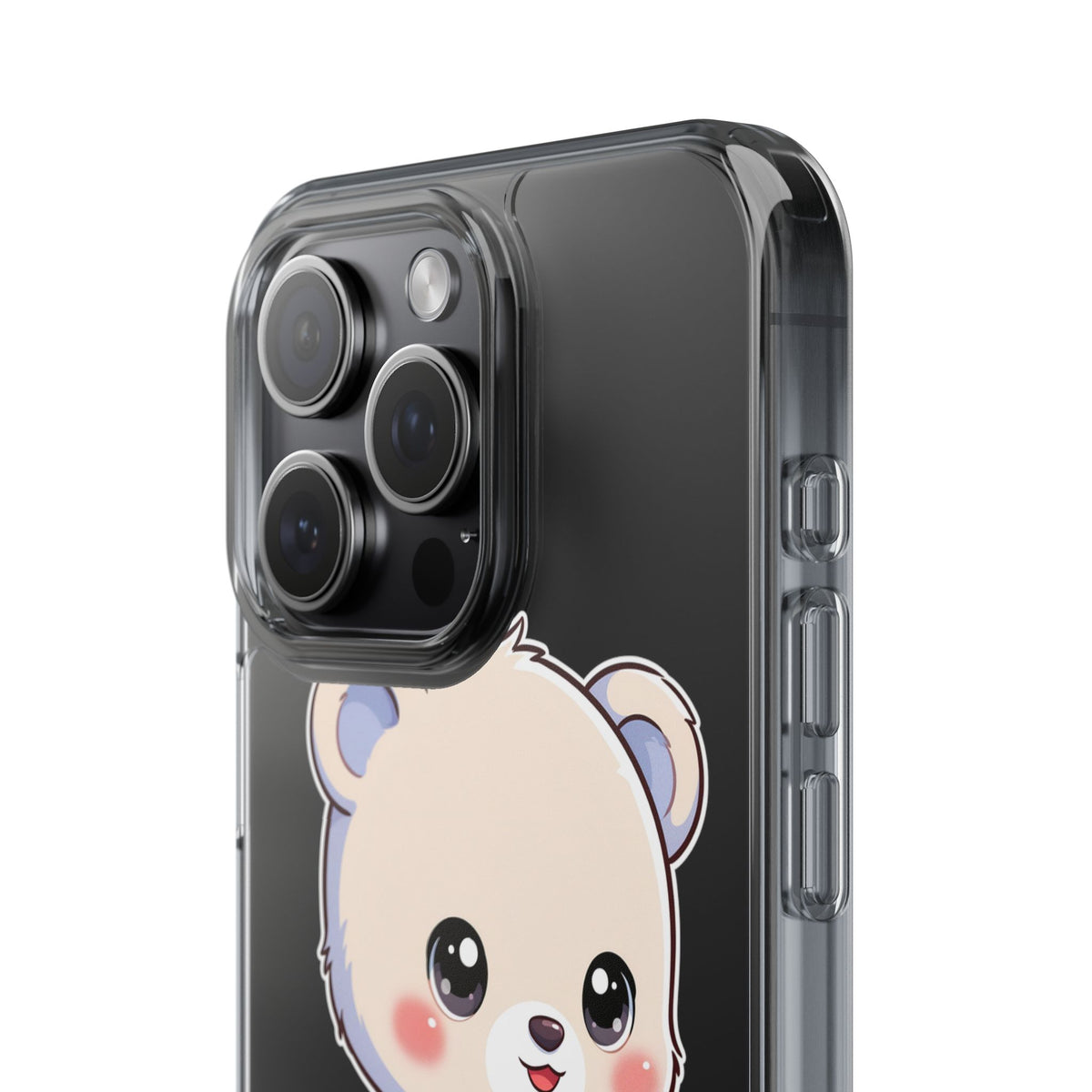 Kawaii Polar Bear Phone Case, Cute Winter Gift