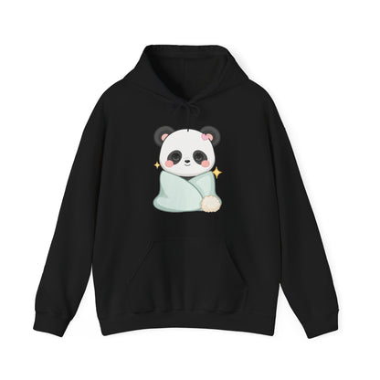 Kawaii Panda Hoodie, Cozy Chibi Animal Sweatshirt