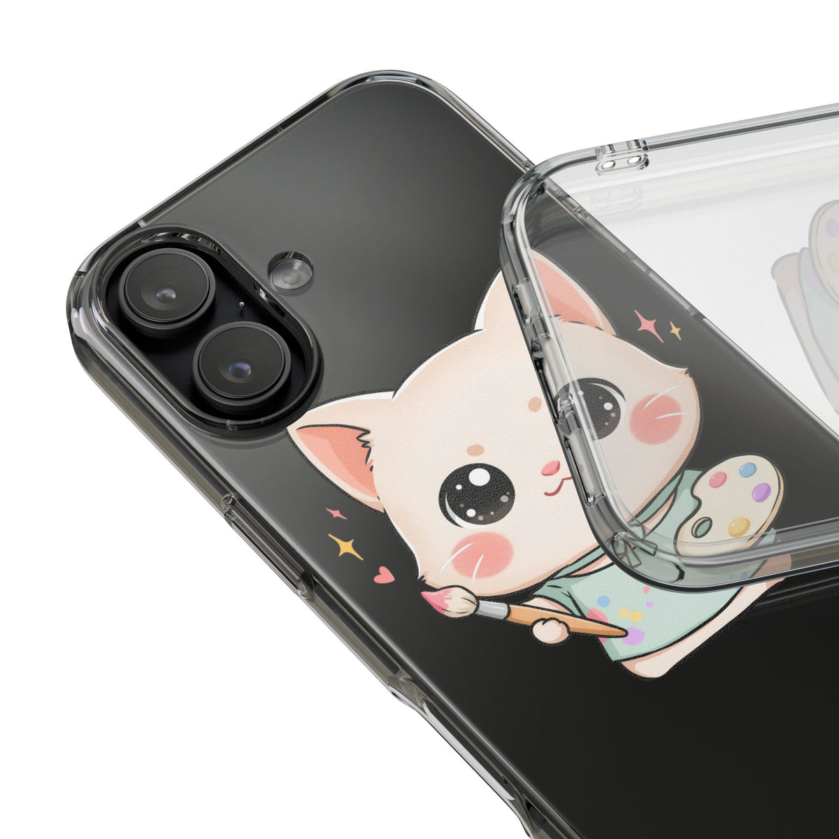 Kawaii Cat Phone Case for Creative Cat Lovers