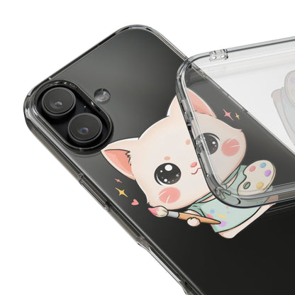 Kawaii Cat Phone Case for Creative Cat Lovers