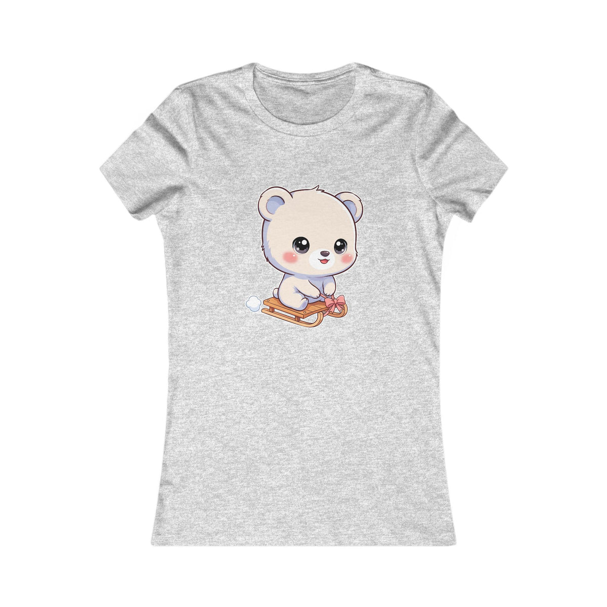 Kawaii Polar Bear Tee for Cute Winter Outfits