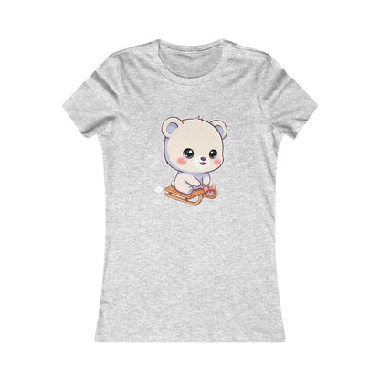 Kawaii Polar Bear Tee for Cute Winter Outfits