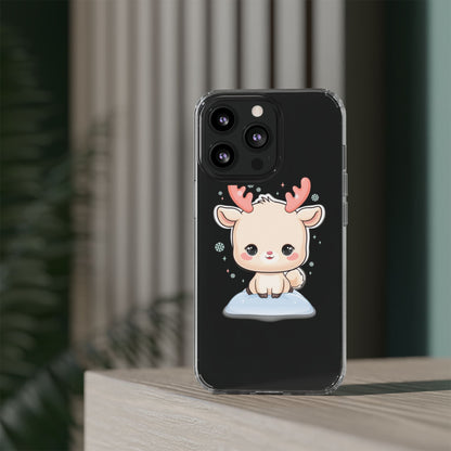 Kawaii Reindeer Phone Case for a Sweet Winter Cheer