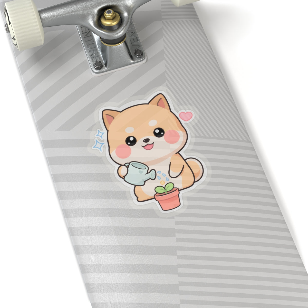 Shiba Inu Plant Lover Sticker for Cute Decor