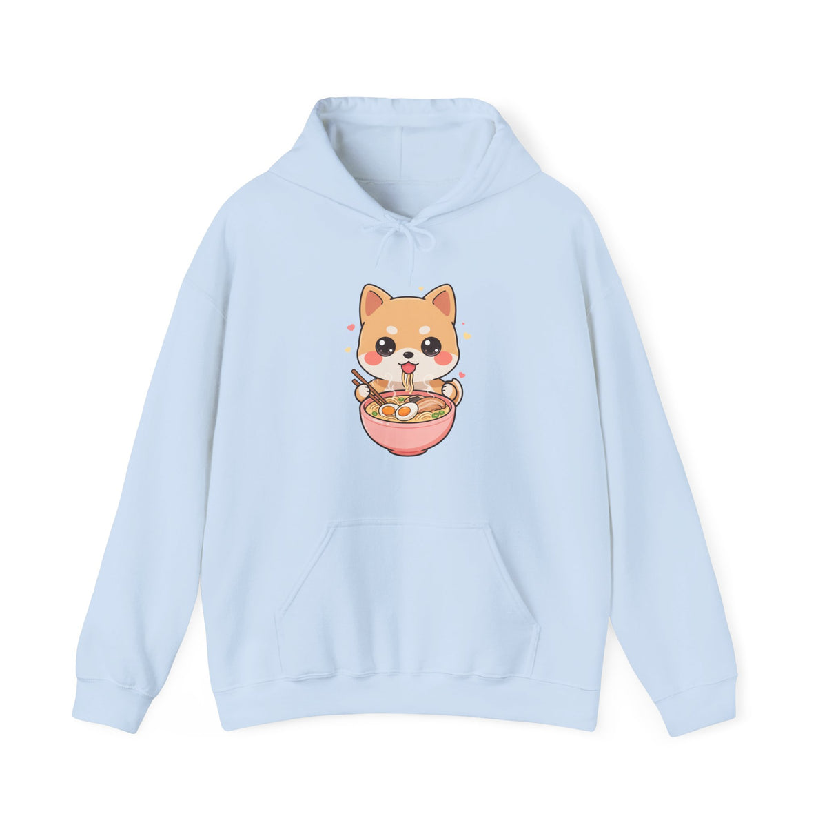 Kawaii Shiba Inu Ramen Hoodie for Cozy Noodle Nights