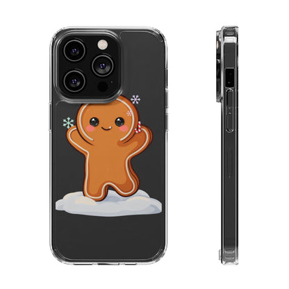 Kawaii Gingerbread Phone Case for Cozy Holiday Fans