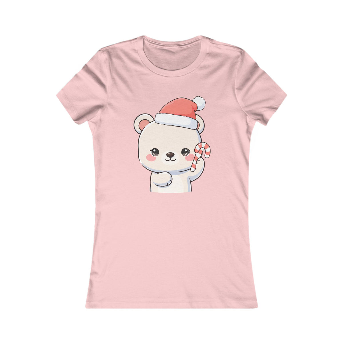 Kawaii Christmas Polar Bear Women's Tee