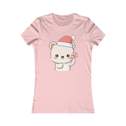 Kawaii Christmas Polar Bear Women's Tee