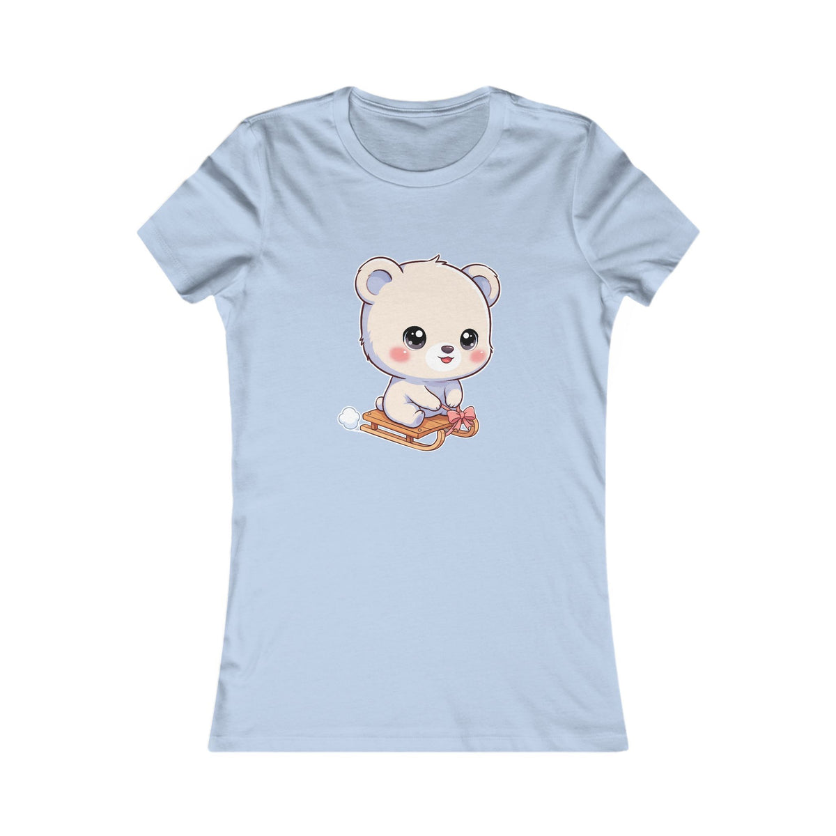 Kawaii Polar Bear Tee for Cute Winter Outfits