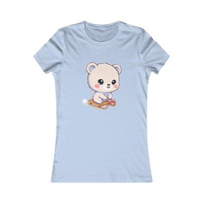 Kawaii Polar Bear Tee for Cute Winter Outfits