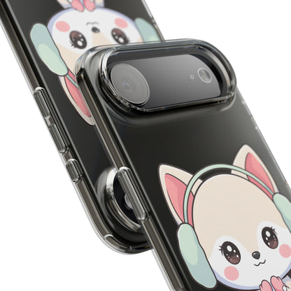 Kawaii Arctic Fox Phone Case – Cozy Winter Cutie