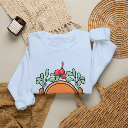 Kawaii Gingerbread Sweatshirt, Cute Christmas Crewneck