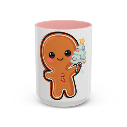Gingerbread Christmas Mug – Cute Holiday Accent Coffee Mug