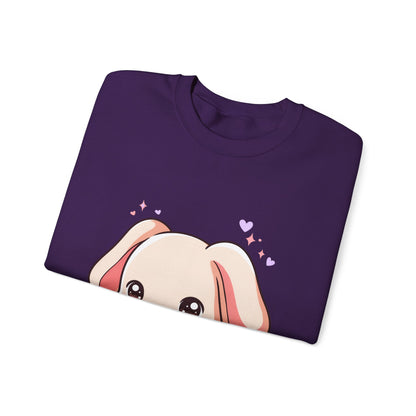 Kawaii Gamer Bunny Sweatshirt for Cozy Gaming Days