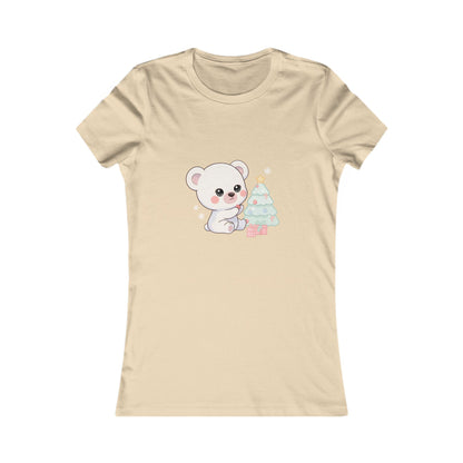 Cute Christmas Polar Bear Women's Tee