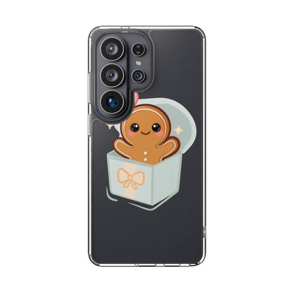 Gingerbread Man Phone Case – Kawaii Holiday Gift