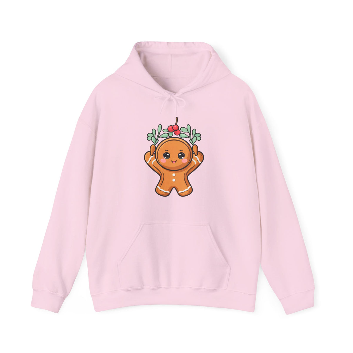 Kawaii Gingerbread Hoodie for Cute Holiday Cheer