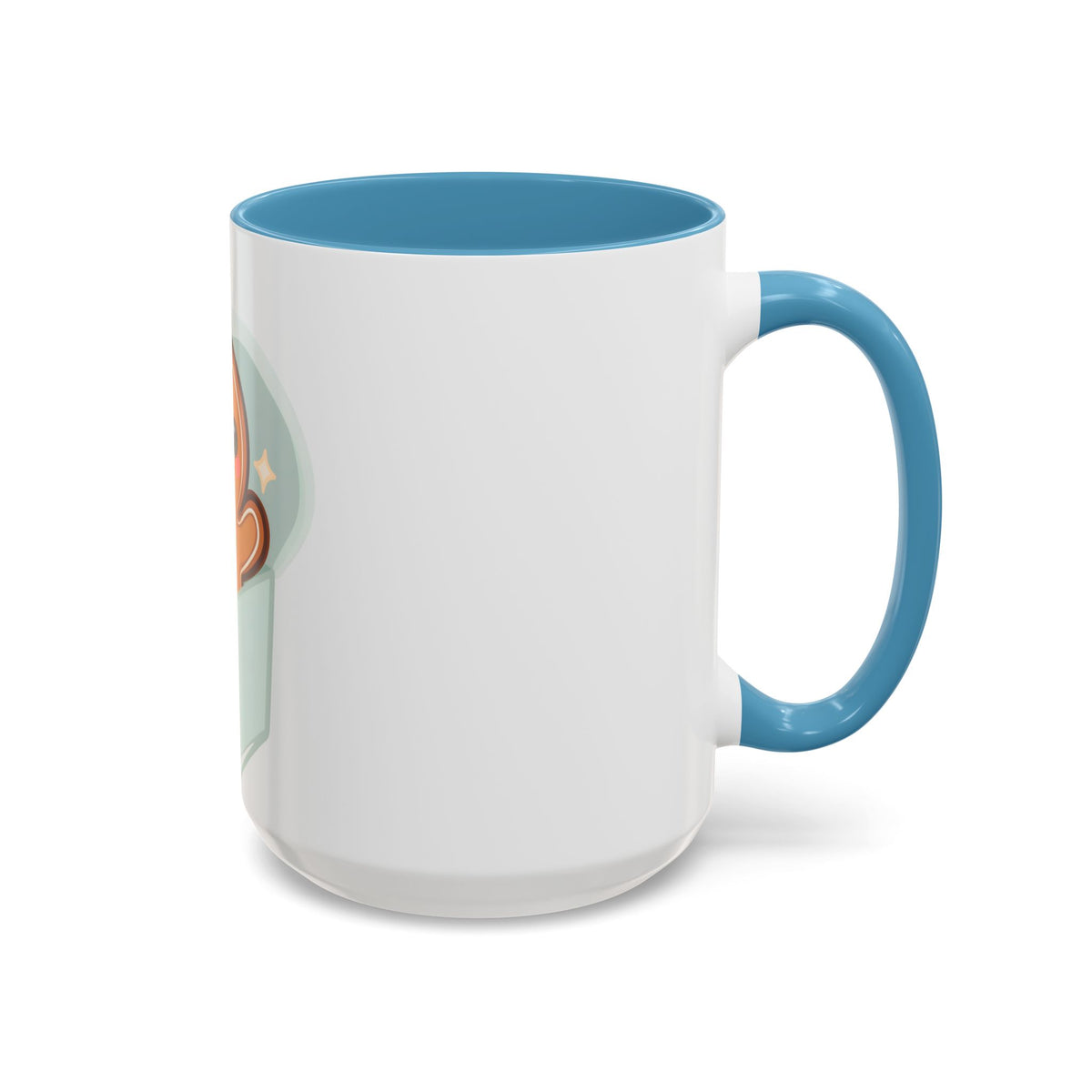 Gingerbread Gift Mug, Cute Holiday Accent Coffee Mug