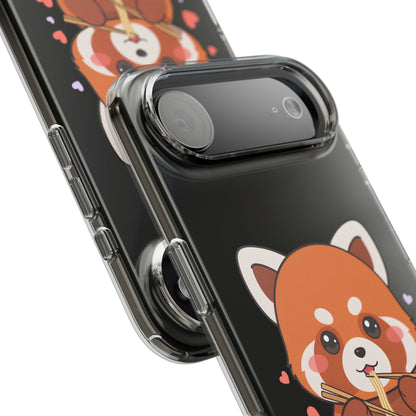 Red Panda Ramen Phone Case – Kawaii Food Lover Gift