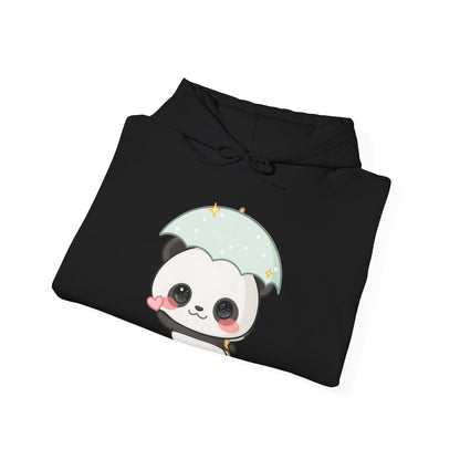 Cute Panda Hoodie for Cozy Rainy Days
