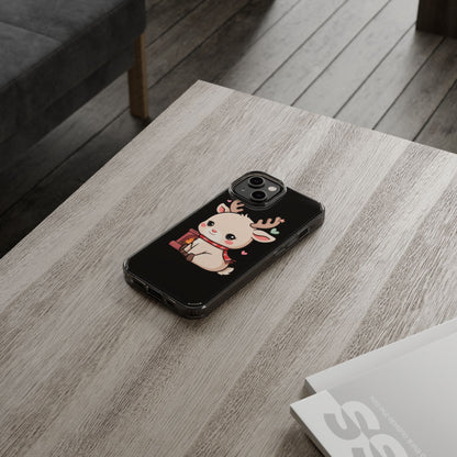 Kawaii Reindeer Phone Case for Cozy Holiday Cheer