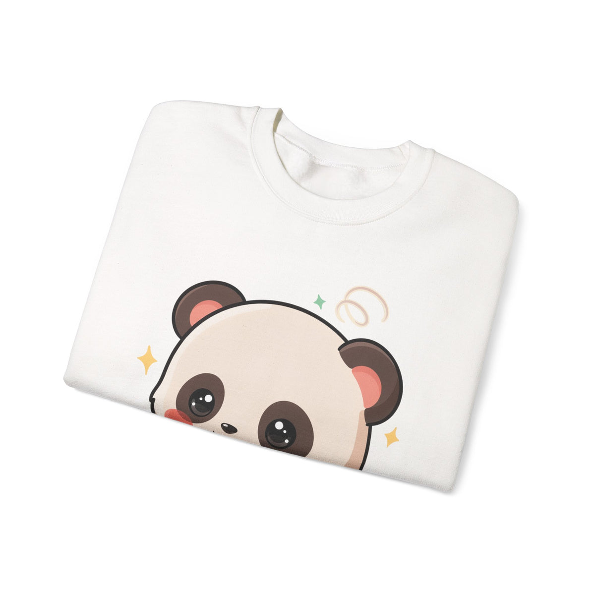 Cute Reading Panda Sweatshirt for Book Lovers