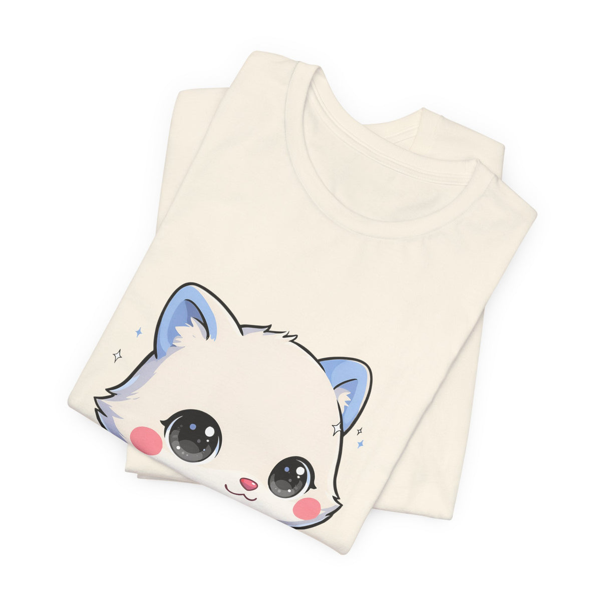 Kawaii Arctic Fox T-Shirt for Winter Gift Giving