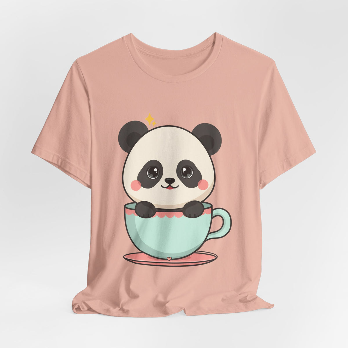 Kawaii Panda T-Shirt, Cute Teacup Panda Tee