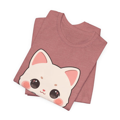 Kawaii Cat Gardening T-Shirt for Plant Lovers
