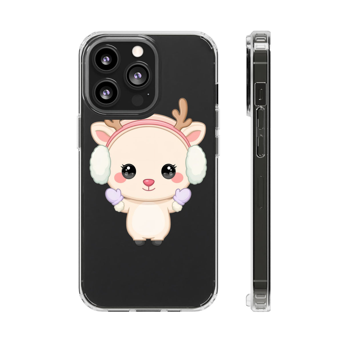 Kawaii Reindeer Phone Case for Cozy Cute Style