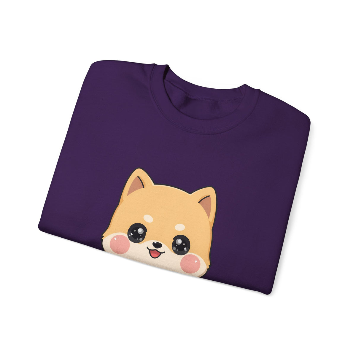 Kawaii Shiba Inu Skateboard Sweatshirt, Cute Dog Lover Gift