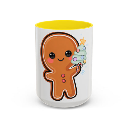 Gingerbread Christmas Mug – Cute Holiday Accent Coffee Mug