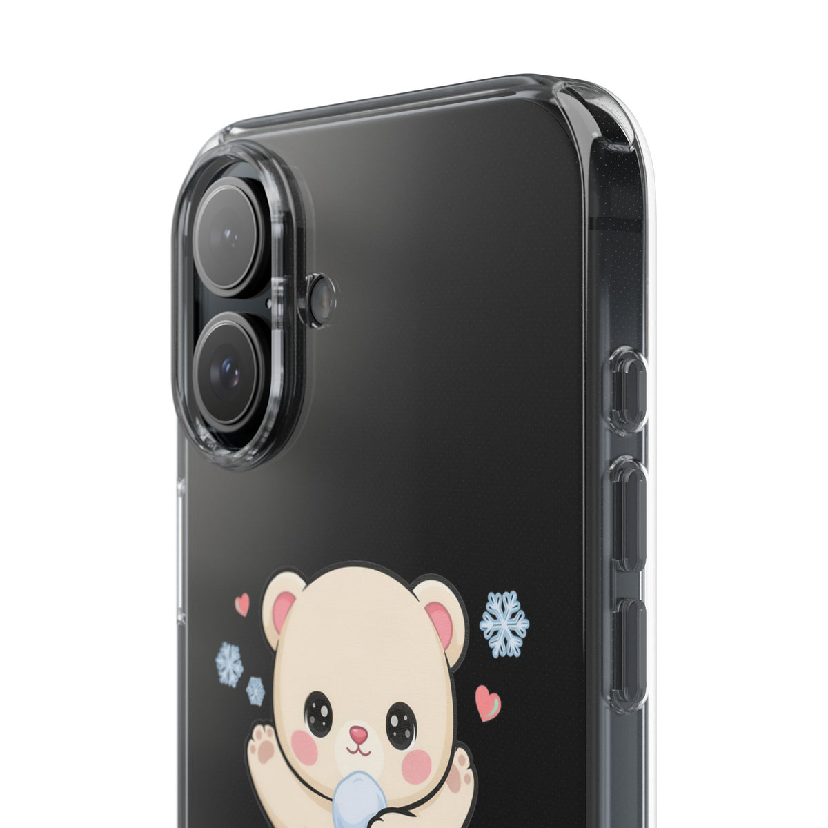 Kawaii Polar Bear Phone Case for Cute Animal Fans