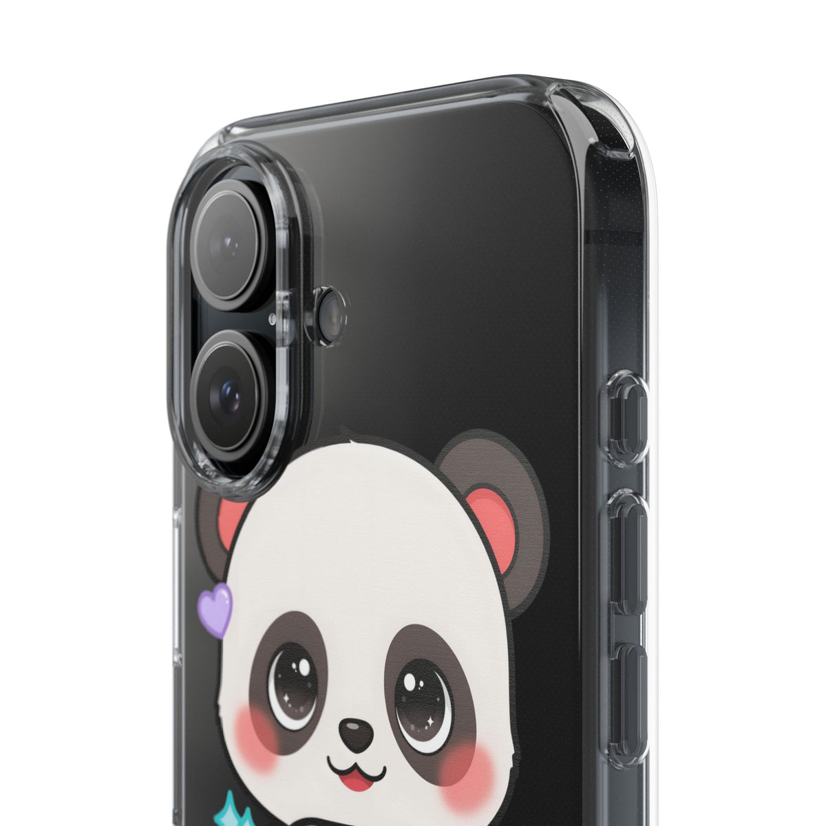Gamer Panda Clear Impact-Resistant Phone Case