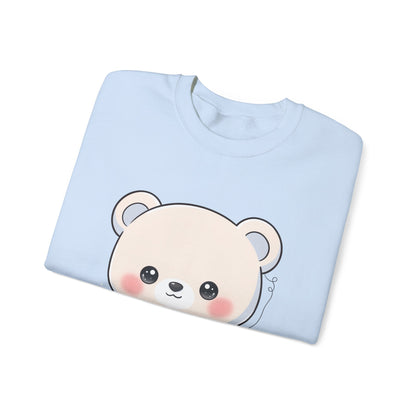 Kawaii Polar Bear Sweatshirt for Cozy Cute-Style Fans