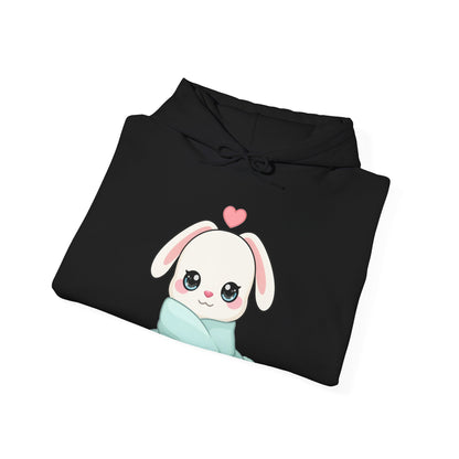 Kawaii Bunny Hoodie for Cozy Couch Days